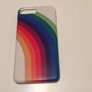 Society 6 iPhone Cover 6+ 7+ 8+ New Rainbow Groovy